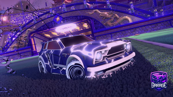 A Rocket League car design from Dizzy_Izzy