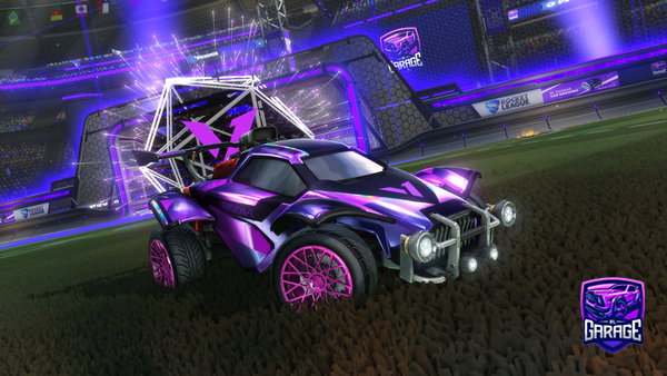 A Rocket League car design from GODViN