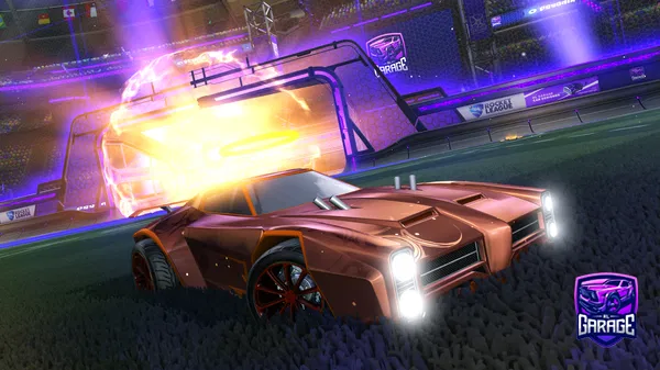 A Rocket League car design from Flash_RCR
