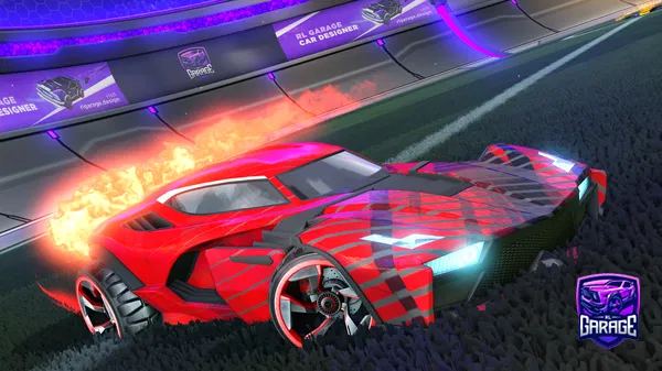 A Rocket League car design from Donut_Master_OOO