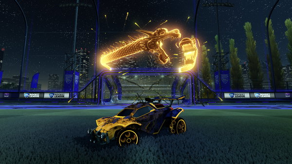 A Rocket League car design from thelawnjamess