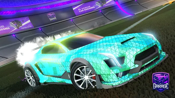 A Rocket League car design from Swidespide