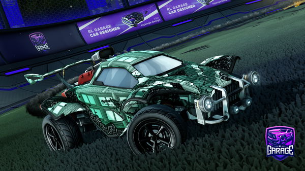 A Rocket League car design from EdgeBurstEnthusiast