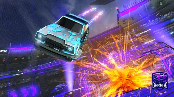 A Rocket League car design from seeebo