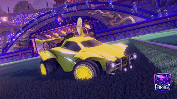 A Rocket League car design from Imsalty