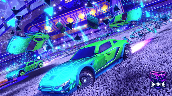 A Rocket League car design from Champ_cool