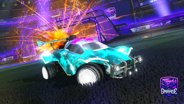 A Rocket League car design from X_HenriF_X