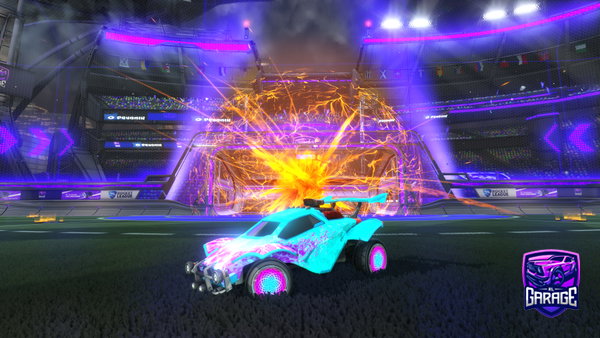 A Rocket League car design from SPIRITRAVAGE