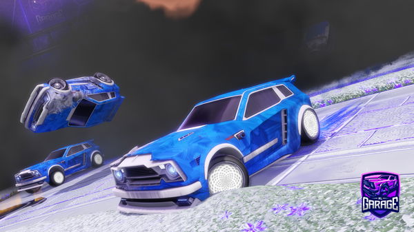 A Rocket League car design from Twix_Da_boss