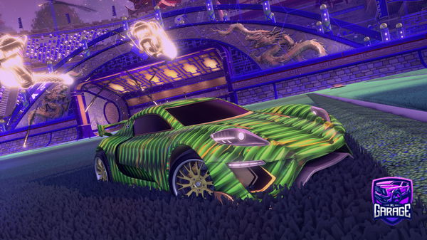 A Rocket League car design from Lefifoo