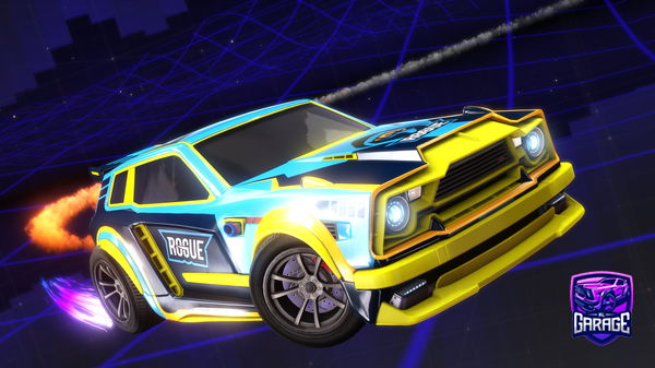 A Rocket League car design from Jayden0531