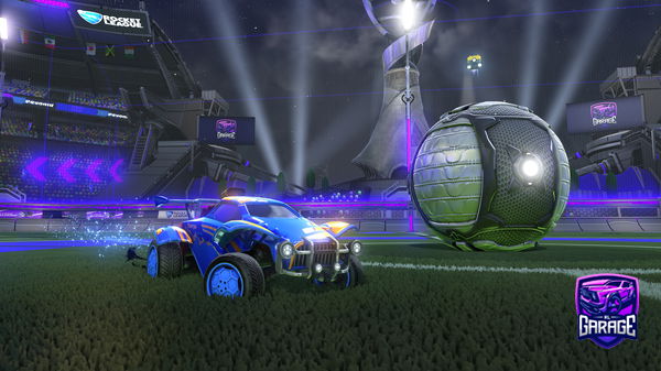 A Rocket League car design from Pacmology