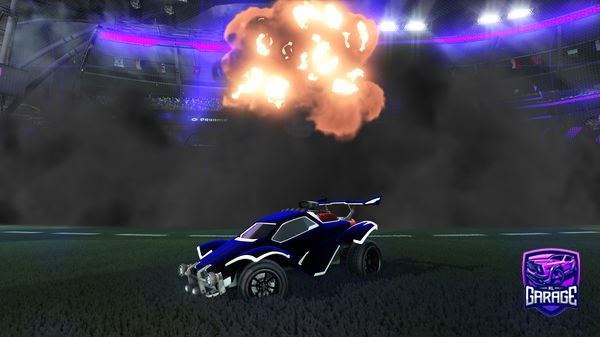 A Rocket League car design from burntBacon