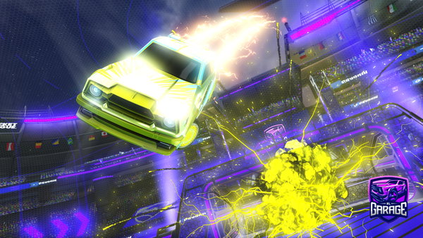 A Rocket League car design from Fajar