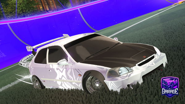 A Rocket League car design from BurtQWERT