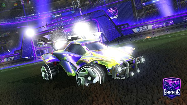 A Rocket League car design from Chill8447