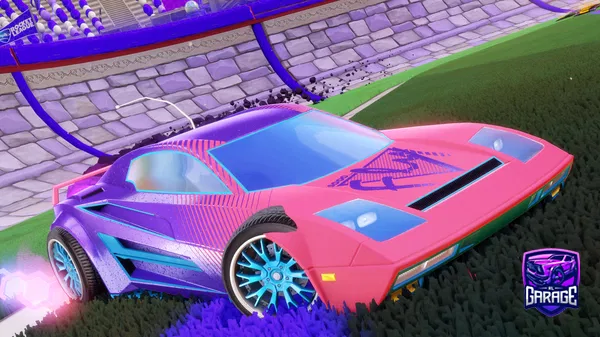 A Rocket League car design from HappyMyconid