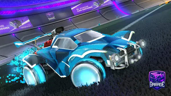 A Rocket League car design from Szerencses13