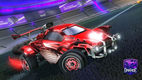 A Rocket League car design from Bhaus42