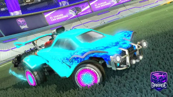 A Rocket League car design from lucxs109