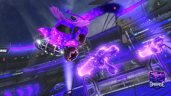 A Rocket League car design from Speedy_Saber