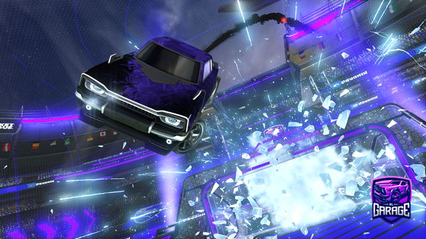 A Rocket League car design from R_2020_king