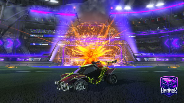 A Rocket League car design from TTV_Msspeedy57