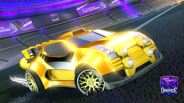 A Rocket League car design from LouinaldoCR7