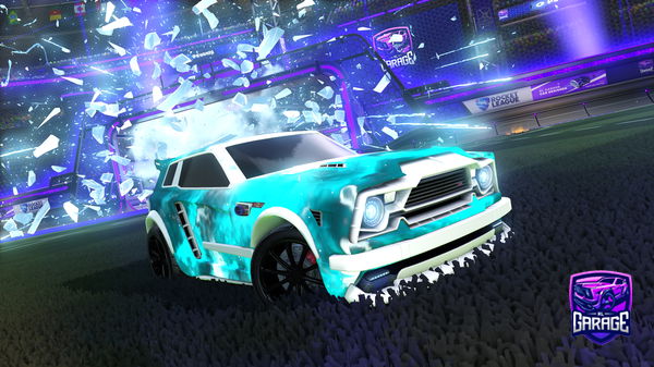 A Rocket League car design from Wolf083296