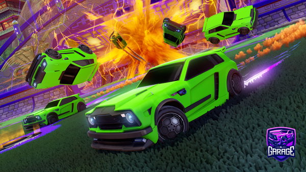 A Rocket League car design from Hellojustgot12515