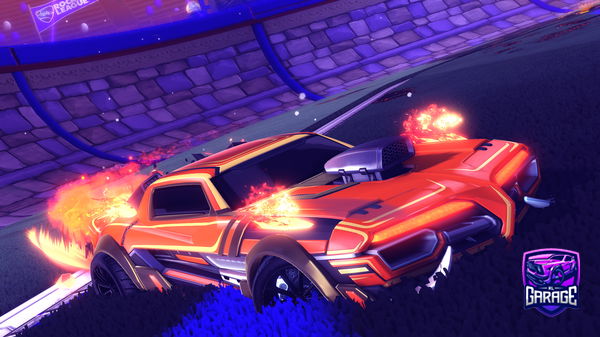 A Rocket League car design from iwarok_9