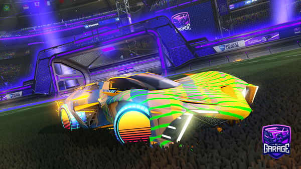 A Rocket League car design from Onslaught5580