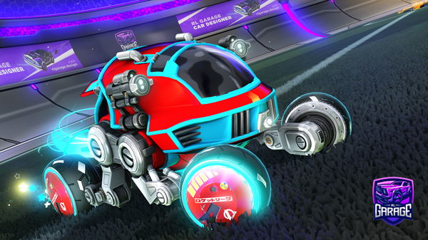 A Rocket League car design from NiElPa