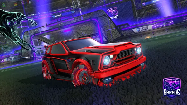 A Rocket League car design from Fennec_Lover03