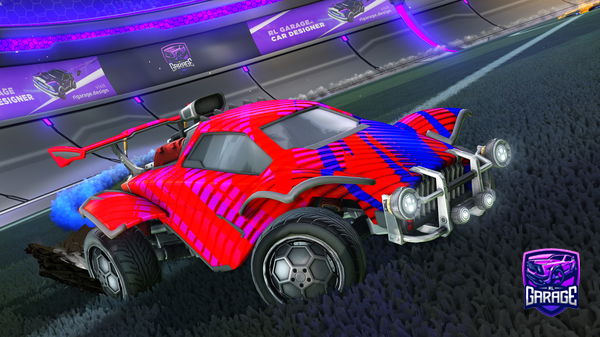 A Rocket League car design from NGreninja11