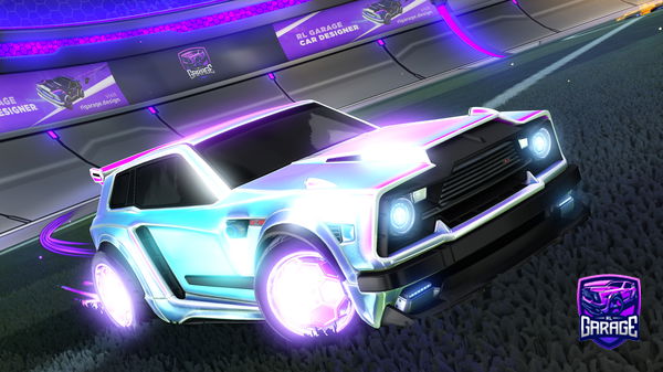 A Rocket League car design from Dreshark