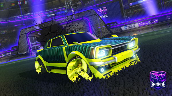 A Rocket League car design from Wolf_07