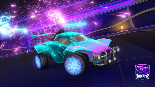 A Rocket League car design from Vpolox99