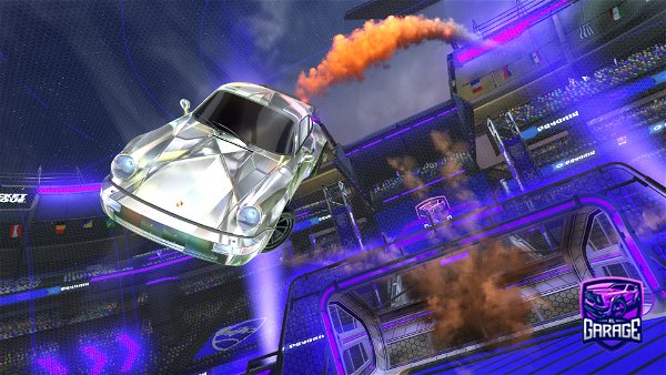 A Rocket League car design from Taggbulle