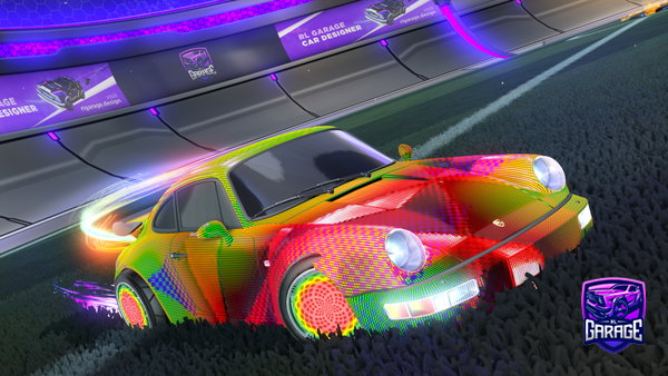 A Rocket League car design from awakeyyy