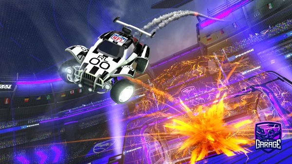 A Rocket League car design from Alppkagann