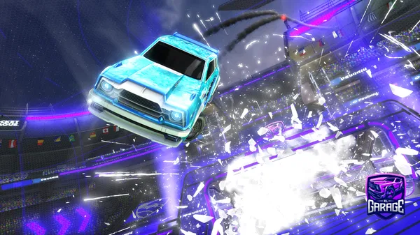 A Rocket League car design from Pikachu_Games