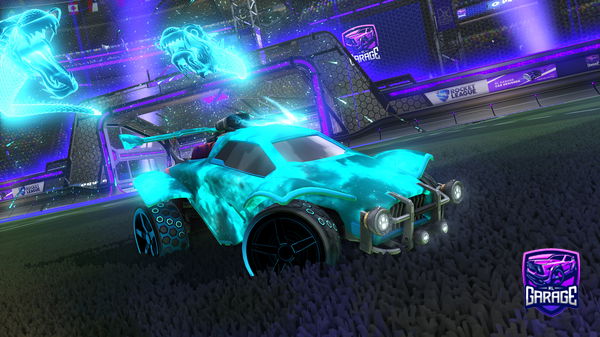 A Rocket League car design from Reewko