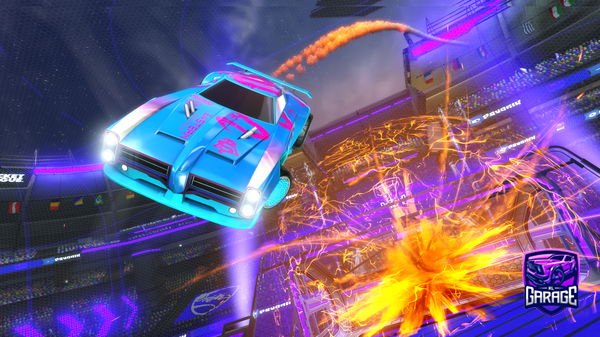 A Rocket League car design from TTVK9Drift