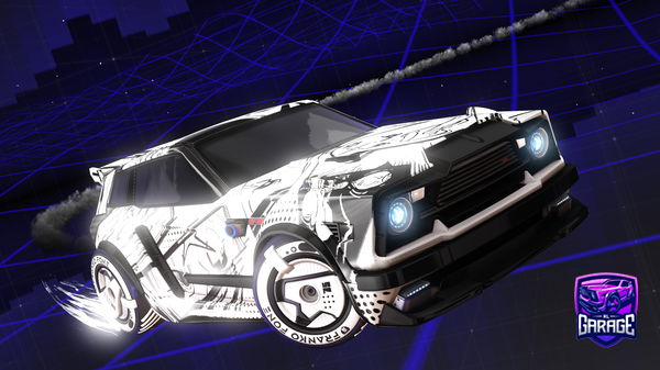 A Rocket League car design from -KOS-