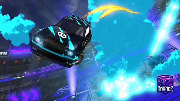 A Rocket League car design from CRYPTONSAB