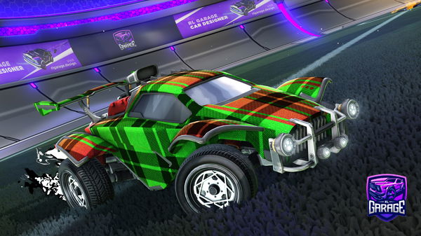 A Rocket League car design from LettuceMan5523