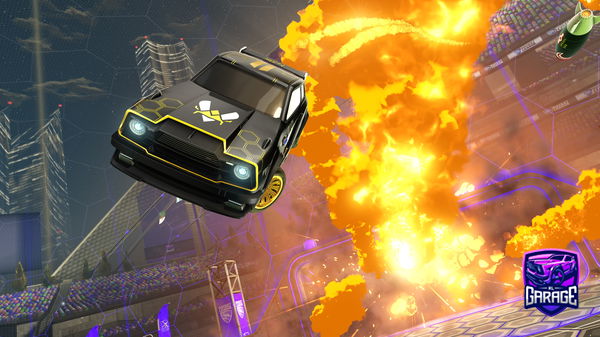 A Rocket League car design from Nickbasket25