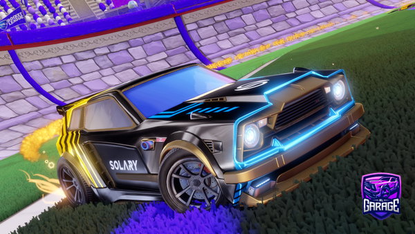 A Rocket League car design from Mathis19607_