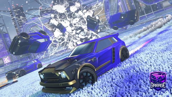 A Rocket League car design from shoma_hage
